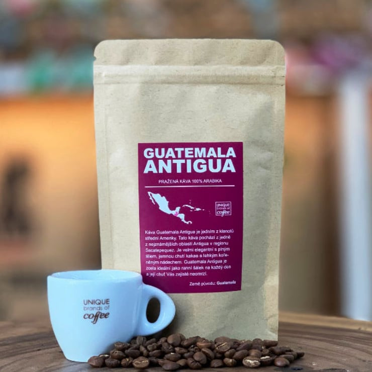 Guatemala Antigua - čerstvě pražená káva
