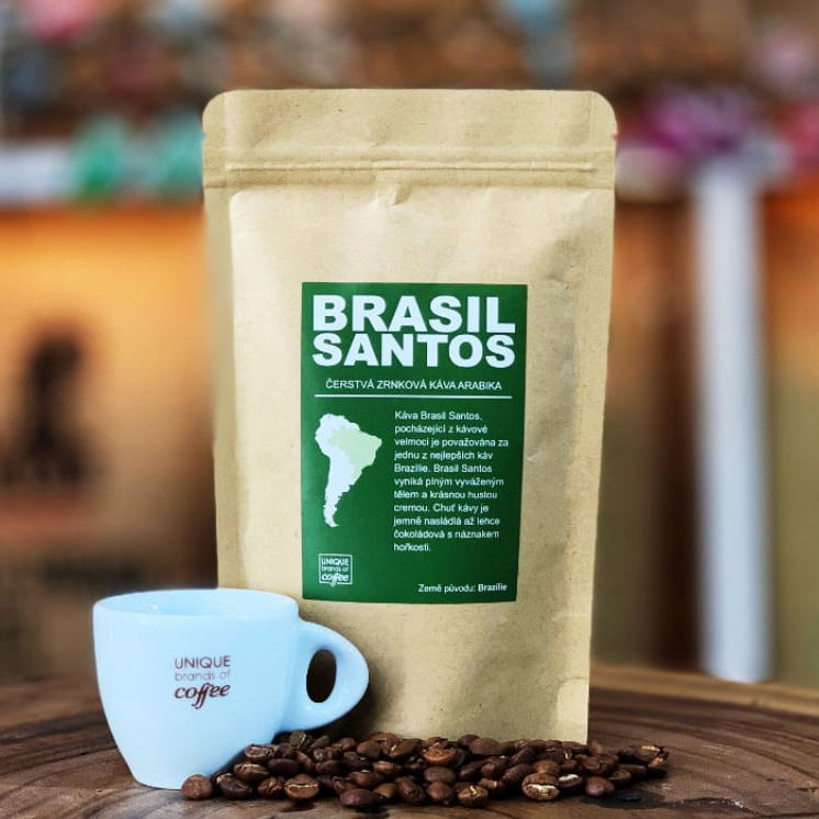 Brasil Santos - čerstvě pražená káva