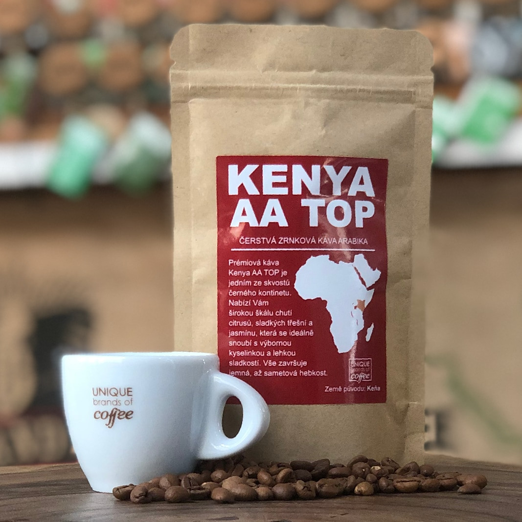 Kenya AA TOP - čerstvě pražená káva