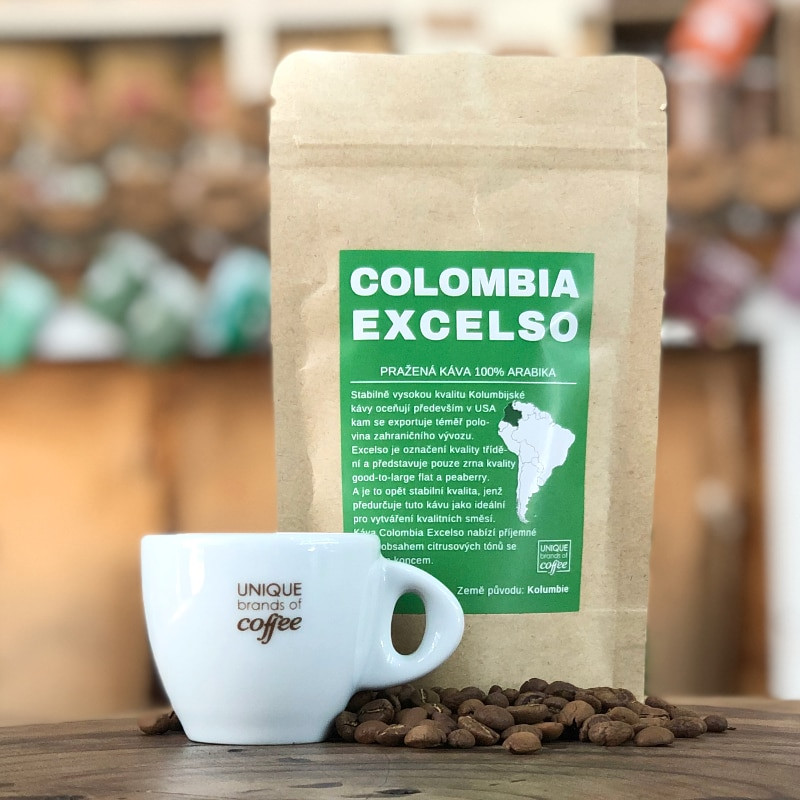 Colombia Excelso - čerstvě pražená káva