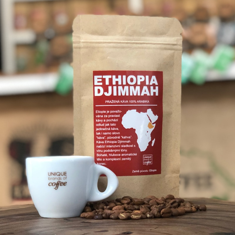 Ethiopia Djimmah – čerstvě pražená káva
