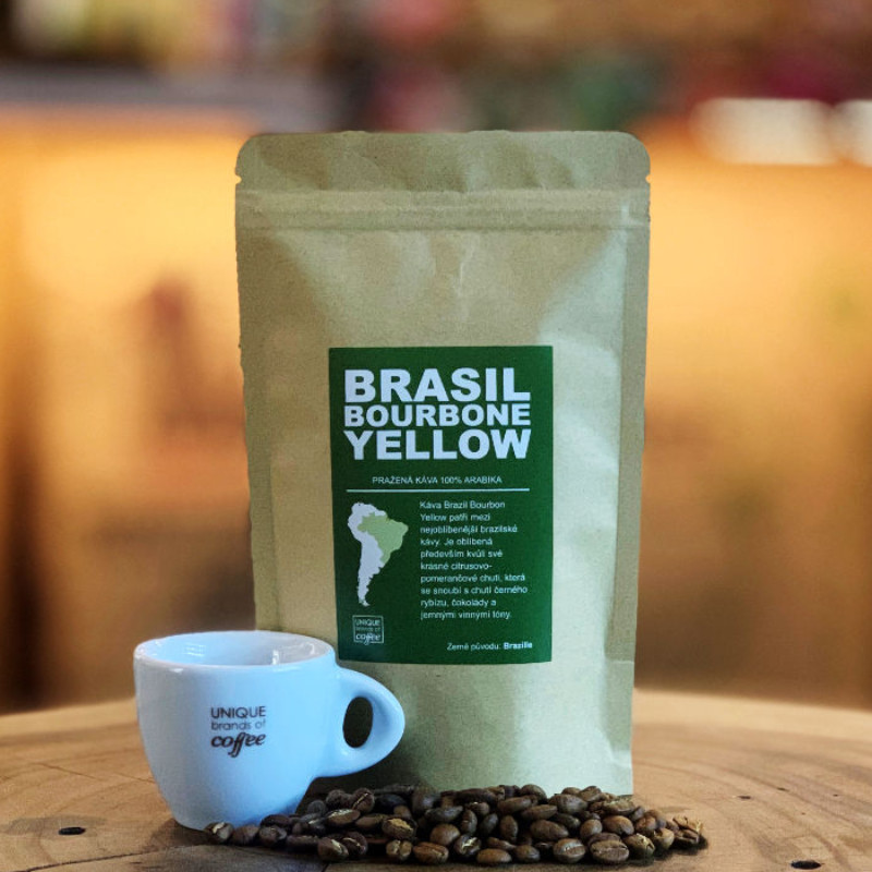 Brasil Yellow Bourbon - čerstvě pražená káva