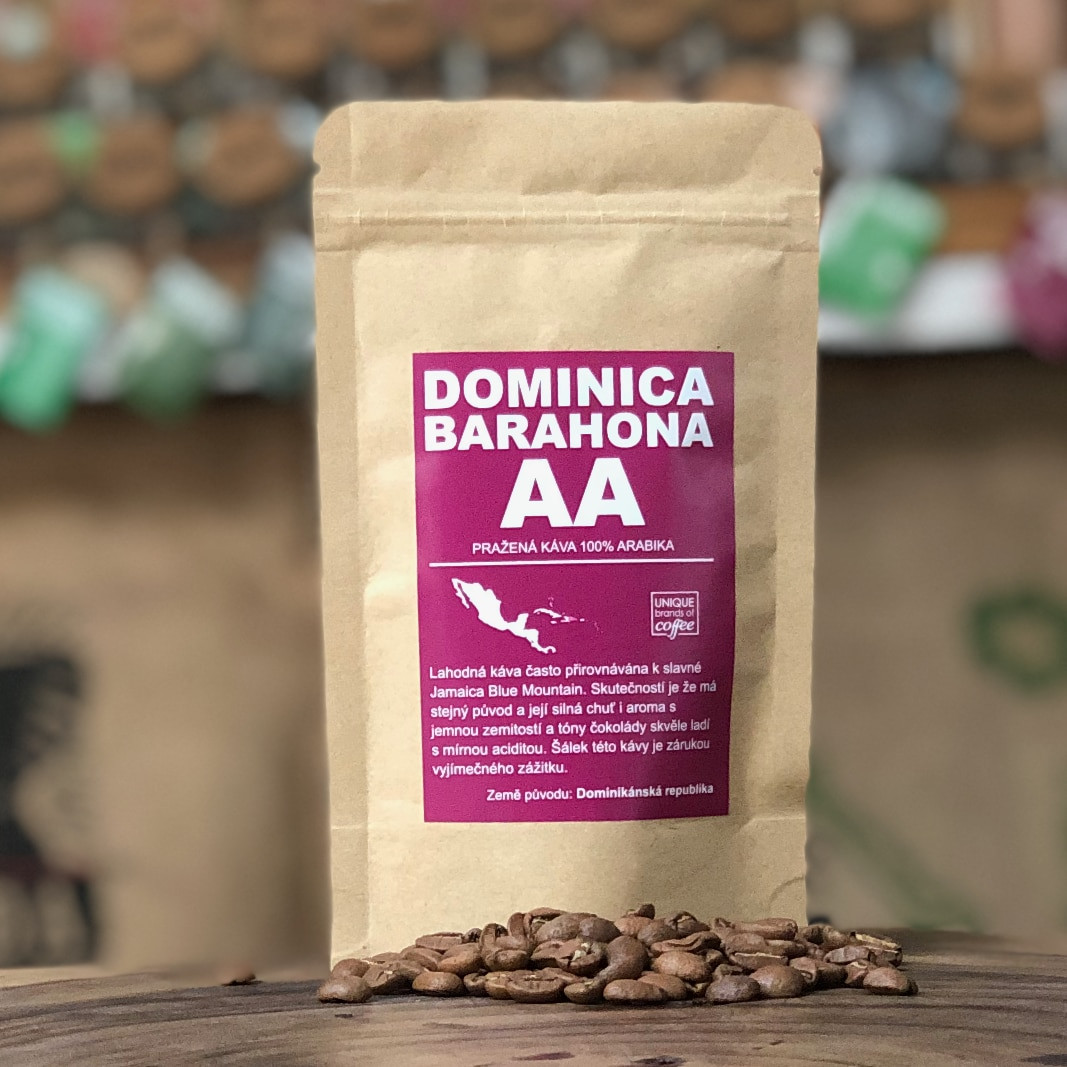 Dominica Barahona AA – čerstvě pražená káva