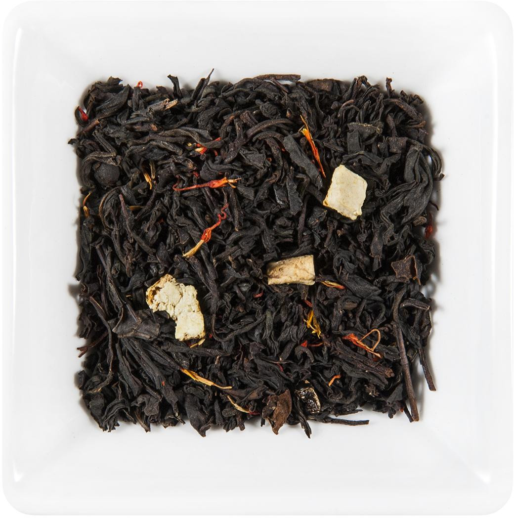 Červený pomeranč - černý čaj aromatizovaný