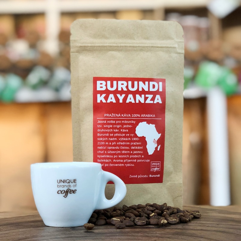 Burundi Kayanza - čerstvě pražená káva