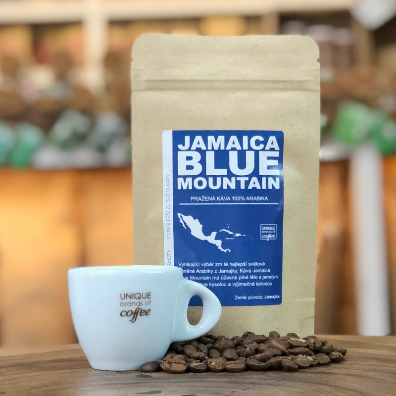 Jamaica Blue Mountain - čerstvě pražená káva