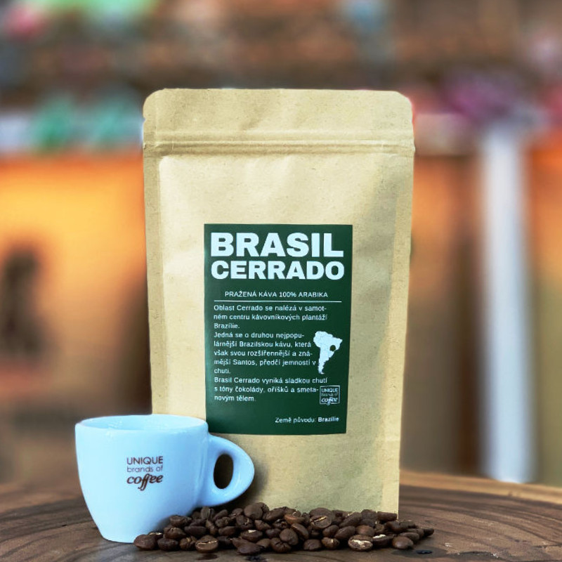 Brasil Cerrado - čerstvě pražená káva