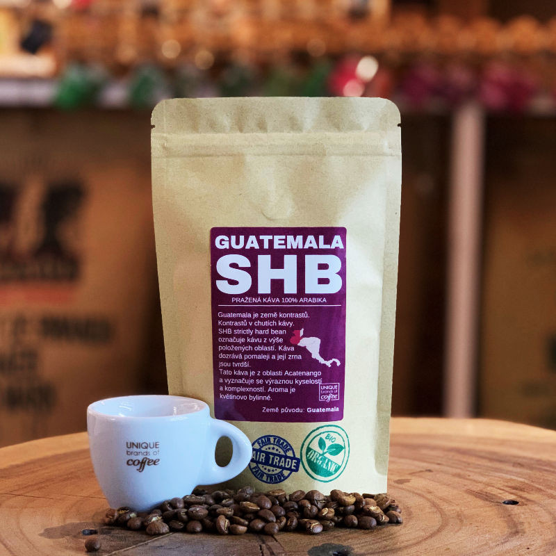 Guatemala SHB - čerstvě pražená káva