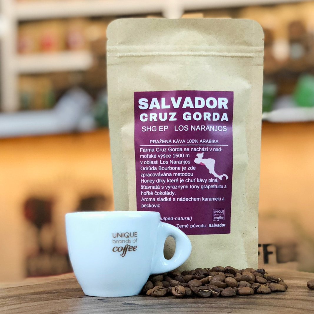 El Salvador Cruz Gorda SHG EP - čerstvě pražená káva