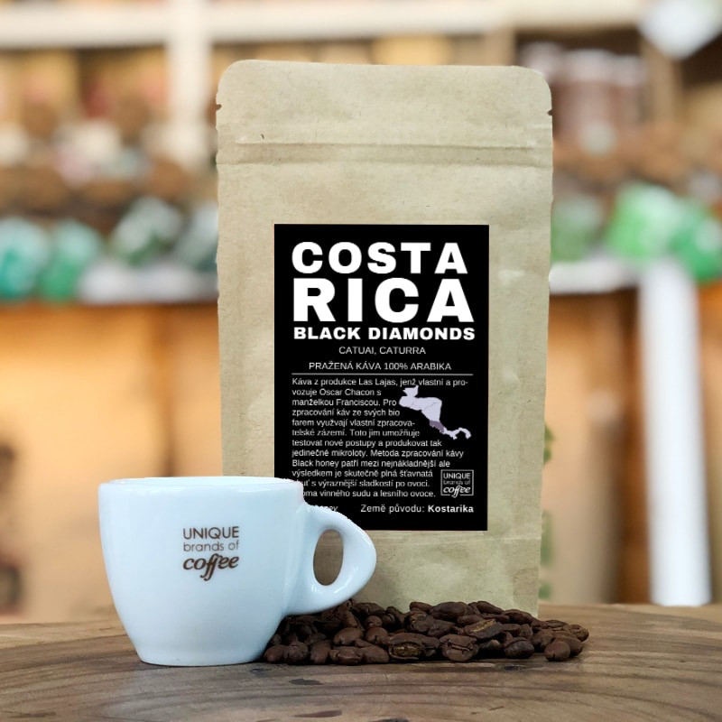 Costa Rica Black Diamonds - čerstvě pražená káva