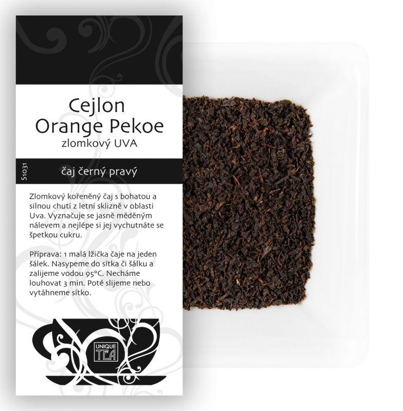 Ceylon Uva Highland BOP – černý čaj