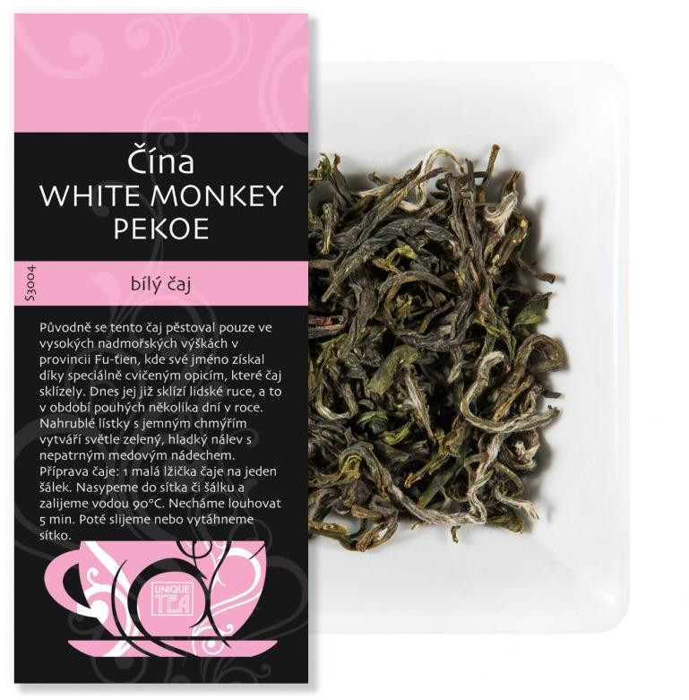 China White Monkey Pekoe – bílý čaj