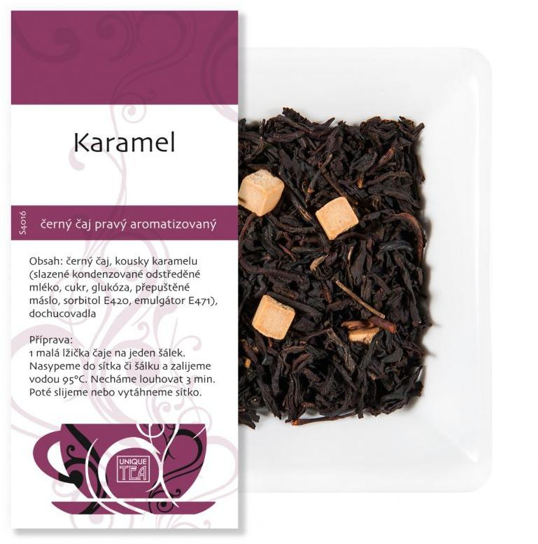 Karamel - černý čaj aromatizovaný