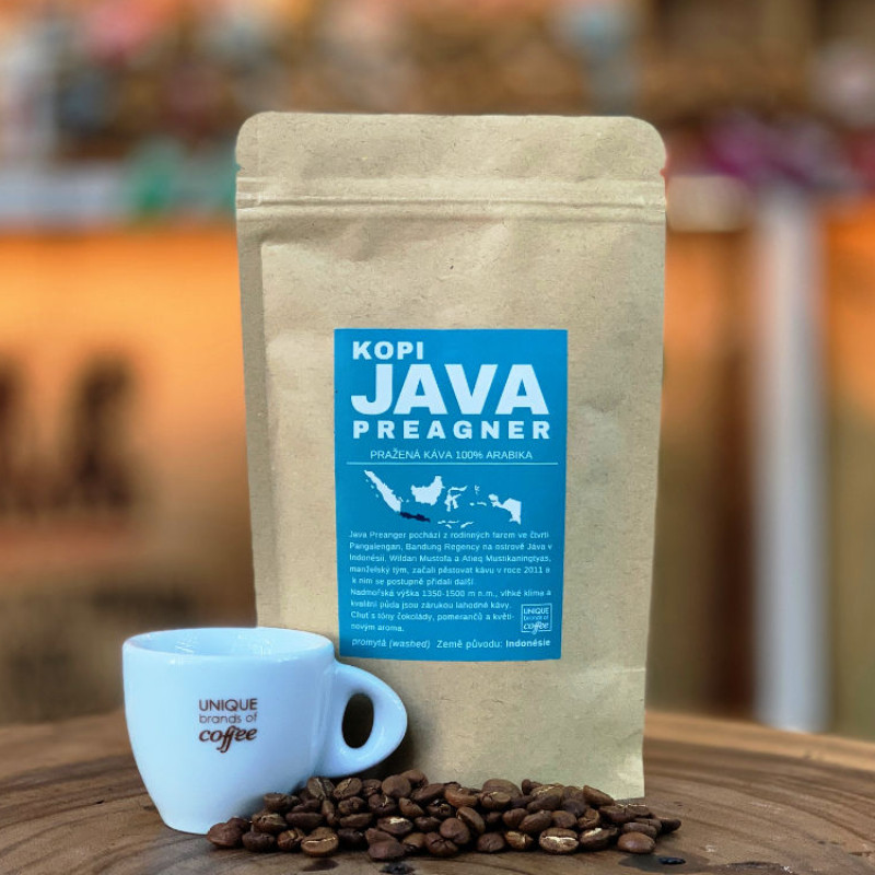 Kopi Java Preagner - čerstvě pražená káva