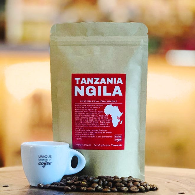 Tanzania Ngila AA - čerstvě pražená káva
