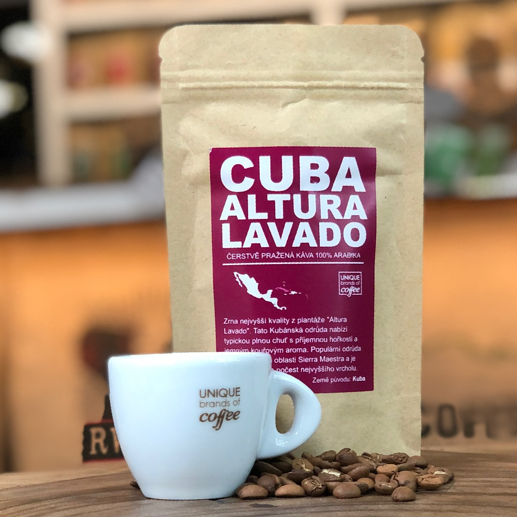 Cuba Altura Lavado - čerstvě pražená káva