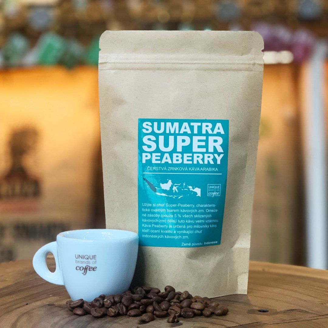 Sumatra Super Peaberry - čerstvě pražená káva