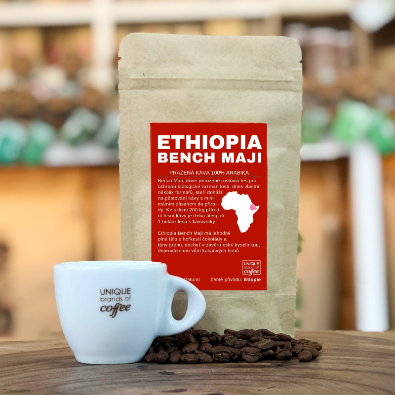 Ethiopia Bench Maji BIO - čerstvě pražená káva