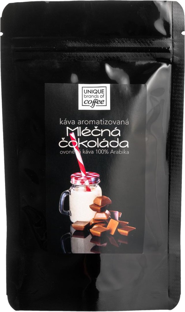 Mléčná čokoláda - aromatizovaná káva